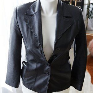 Vintage  Leather Blazer